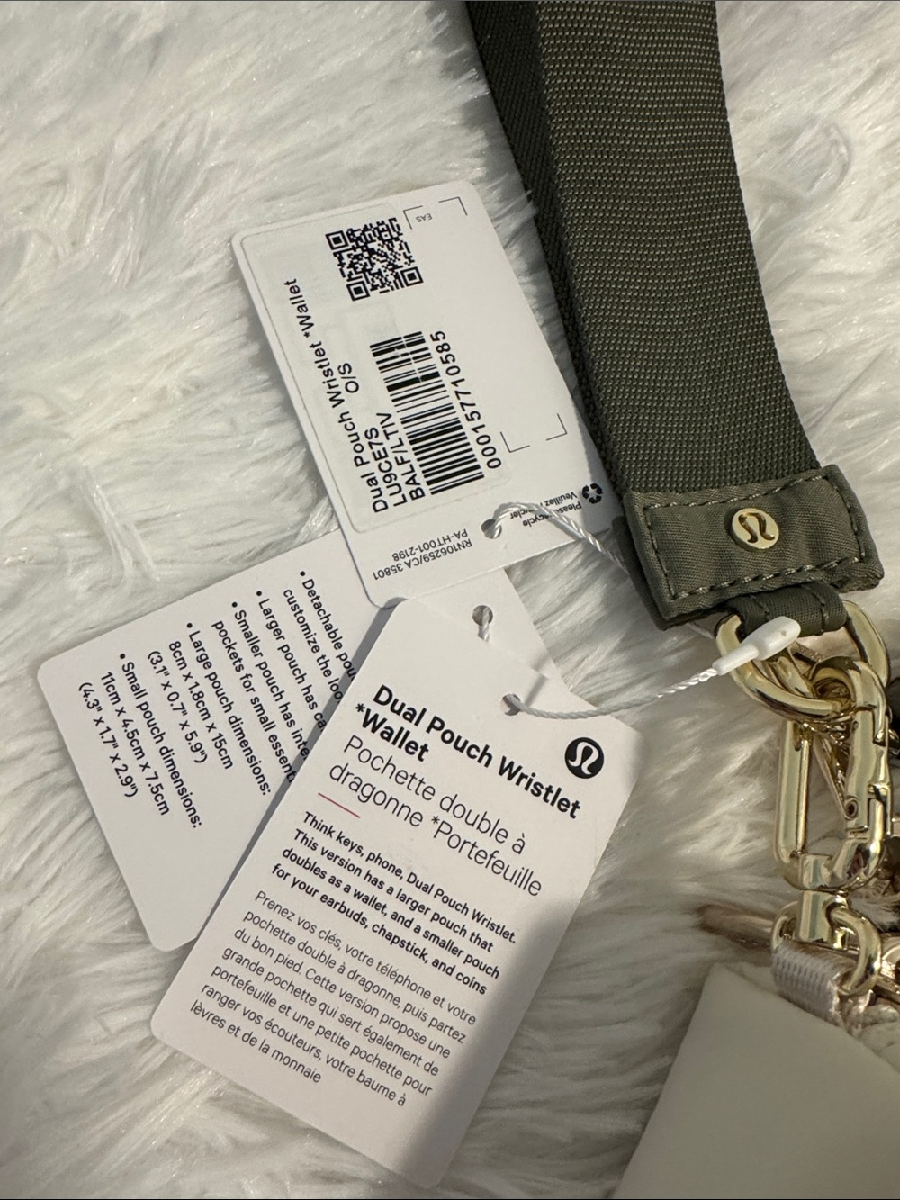 Lululemon Dual Pouch Wristlet *Wallet - Picture 2 of 6